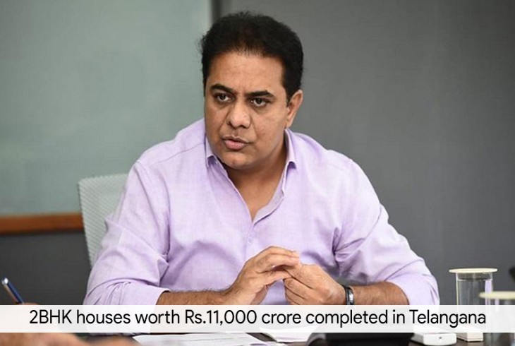 Houses worth Rs 11000 cr finished in Telangana