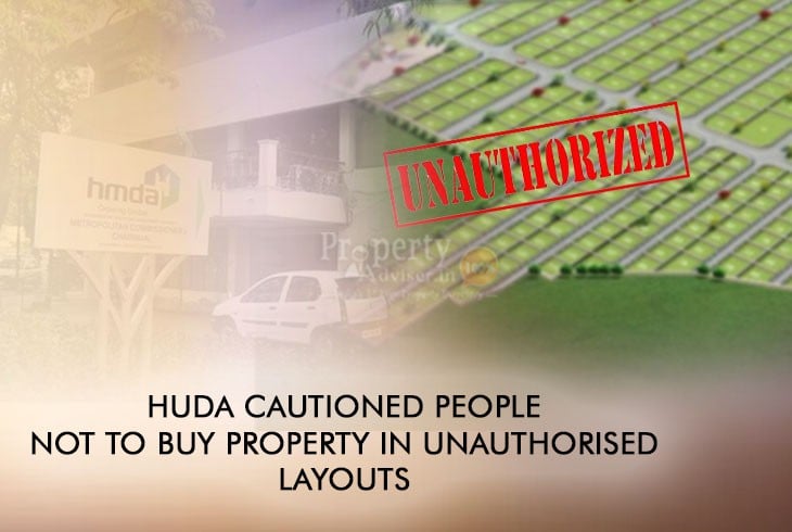 HUDA Advises Not to Buy Land or Property in Unauthorized Layouts