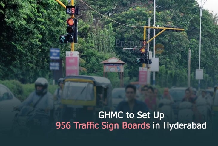 Hyderabad Civic Body Plans for Installation of 950 Traffic Sign Boards 