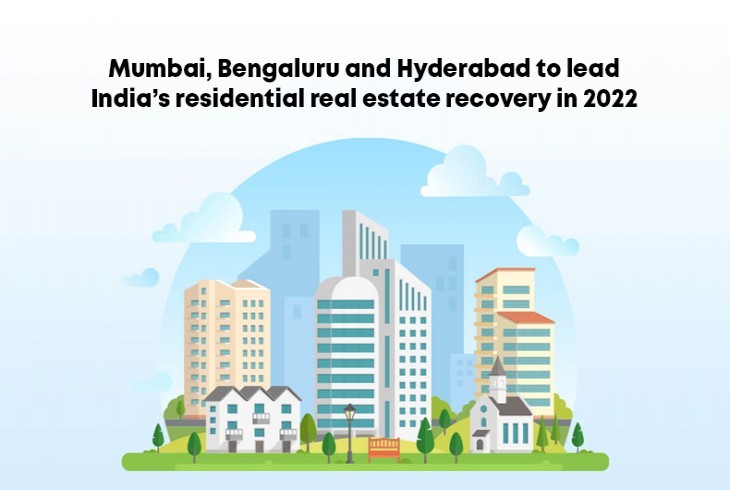 Hyderabad are expected to lead India residential real estate recovery in 2022