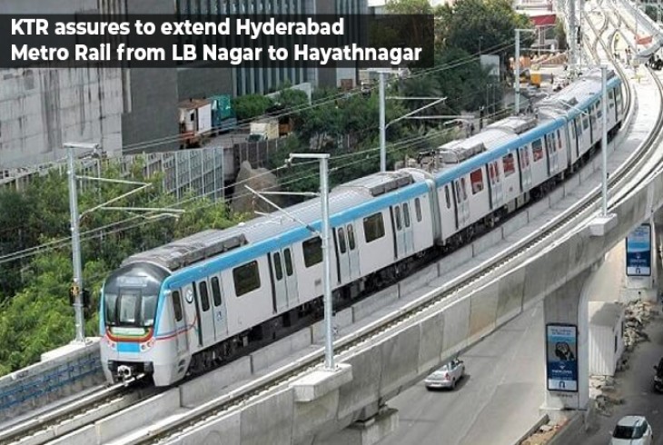 KTR decides to extend Hyderabad Metro Rail