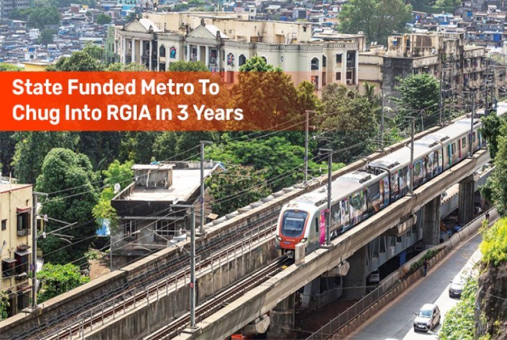 Expansion of metro rail till RGIA