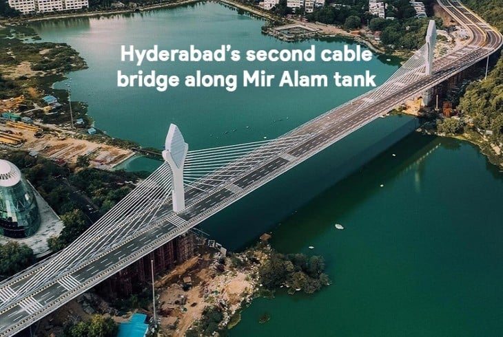 Hyderabad’s second cable bridge to emerge 