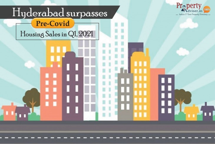 Hyderabad Witnessed Rapid Growth in Residential Sales in Q1, 2021  