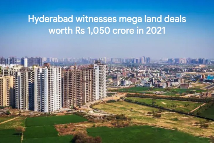 Hyderabad witnesses mega land deals in 2021