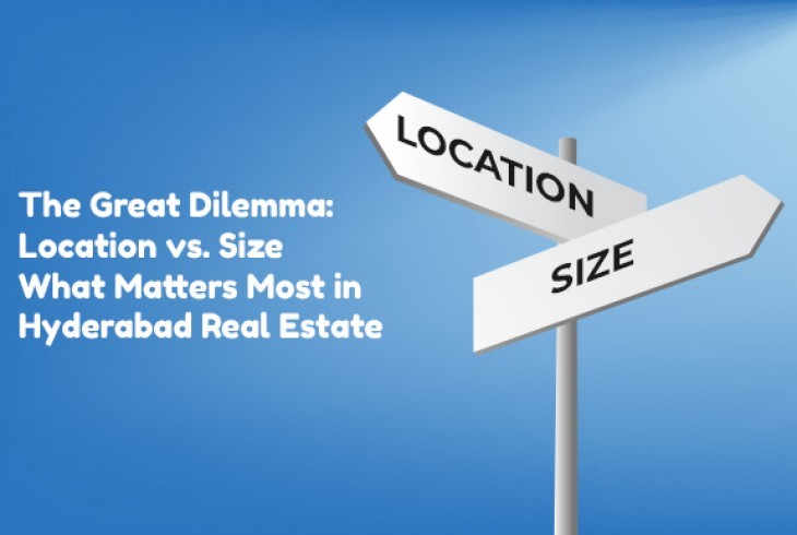 The Great Dilemma Location vs. Size - What Matters Most in Hyd Real Estate