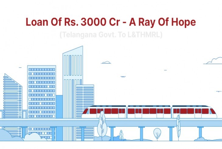 Rs 3,000 crore loan for metro from Telangana Government