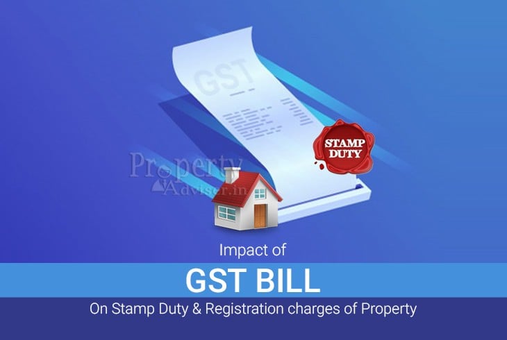 What is the Impact of GST Bill on stamp duty and registration charges