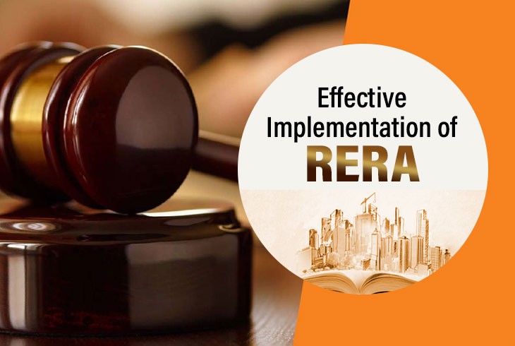 Government to Implement Effective RERA to Boost Trust in Realty Sector