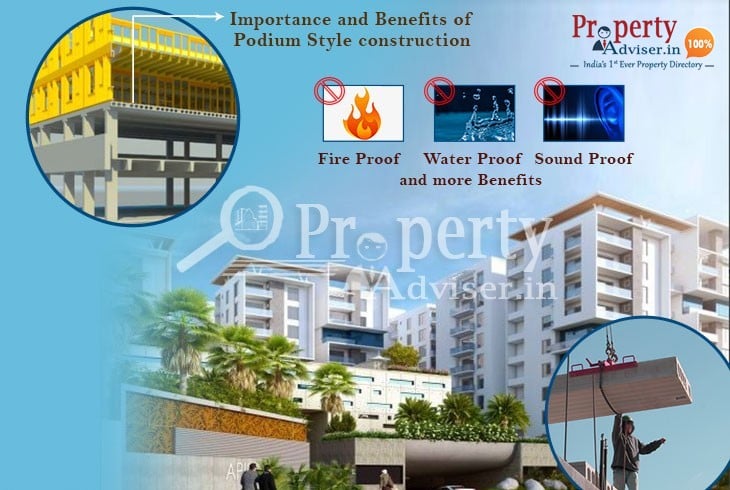 Podium Style Properties for Sale in Hyderabad