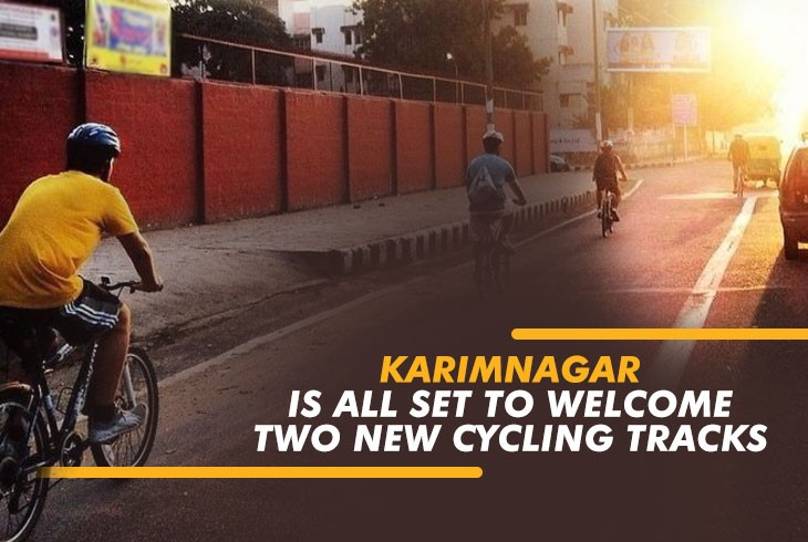 Cycling All the Way Through Tracks in Karimnagar 