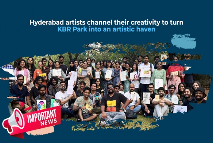 The artists of Hyderabad channel their creativity to turn the KBR Park into an artistic haven 