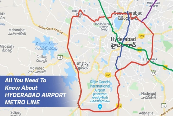 Know About Hyderabad Airport Metro Line 