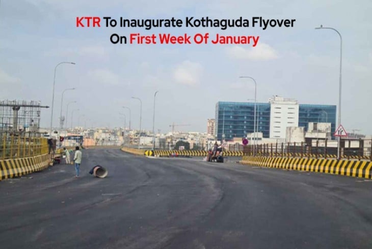 Kothaguda flyover is inaugurated by KTR