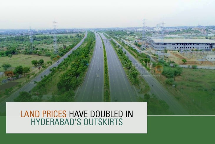 Land Prices in Hyderabad's Outskirts are Skyrocketing 