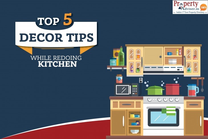 Top 5 Decor Tips While Redoing Kitchen