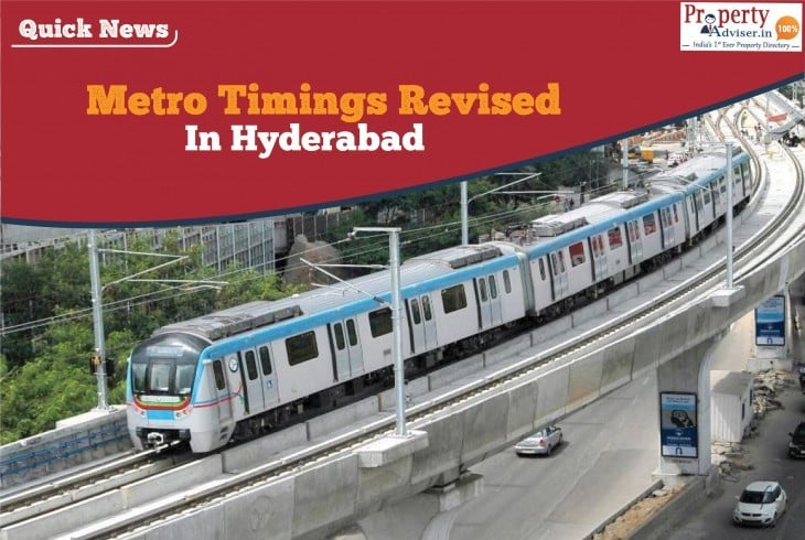 Lockdown Extension Revised Timings of Hyderabad Metro 