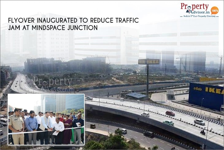 New Hyderabad Mindspace Flyover inagurated on 9 nov 2018
