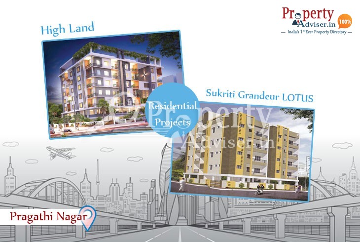 New Apartments for Sale at Pragathi Nagar with Good Infrastructure 