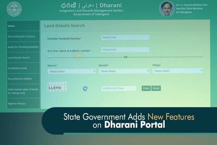 New Features to Make Dharani Portal More People-Friendly
