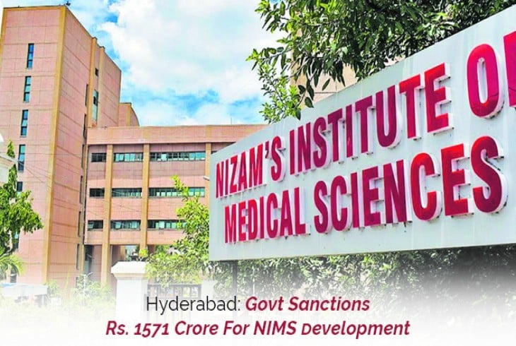 Tel Govt Gives Green Signal to Rs.1571 Cr for NIMS Project