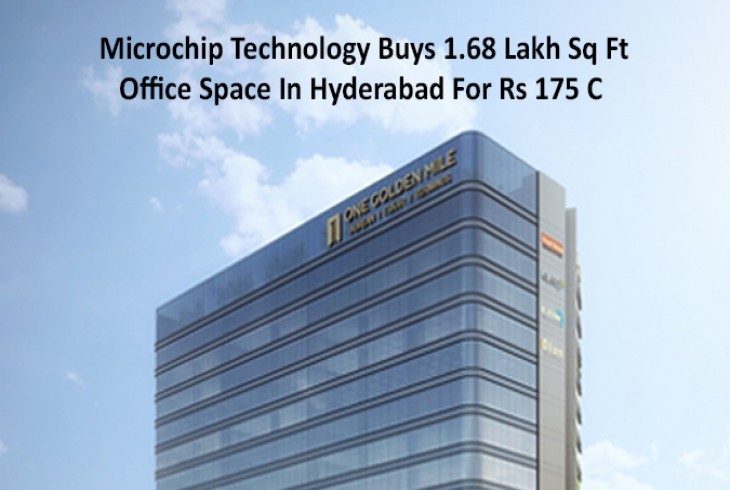 office space in Hyderabad buys  1cr 68 sq ft