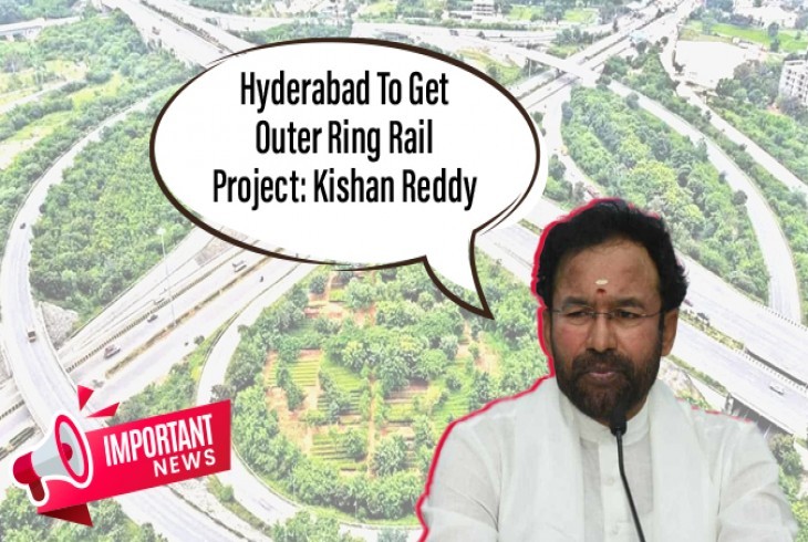Central Government to Take Up (ORR) Project In Hyderabad 