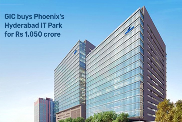 GIC buys Phoenix Aquilla IT Park for Rs 1050 Cr