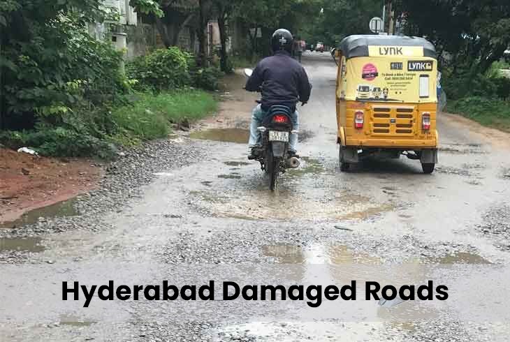  Potholes and faulty lights, a nightmare for Hyderabad residents