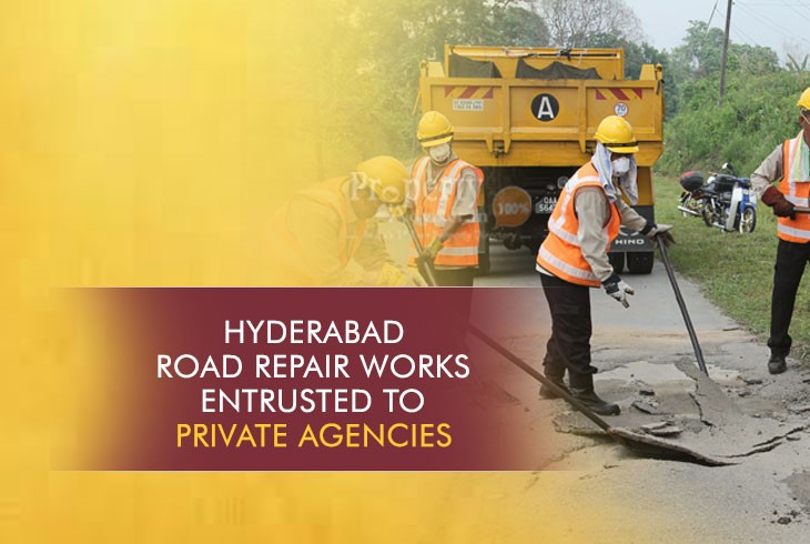 Government Permitted Private Agencies to Take Up City Road Repair Works