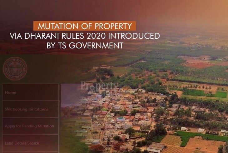 Non-Agricultural Properties Mutation on Dharani Rules 2020 Granted by Telangana
