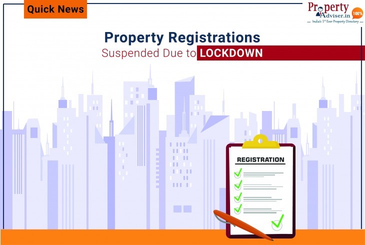 Property Registrations Suspended Due to Lockdown 