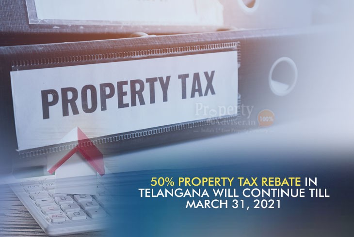 TS Government Property Tax Rebate will Remain Same Until March 2021