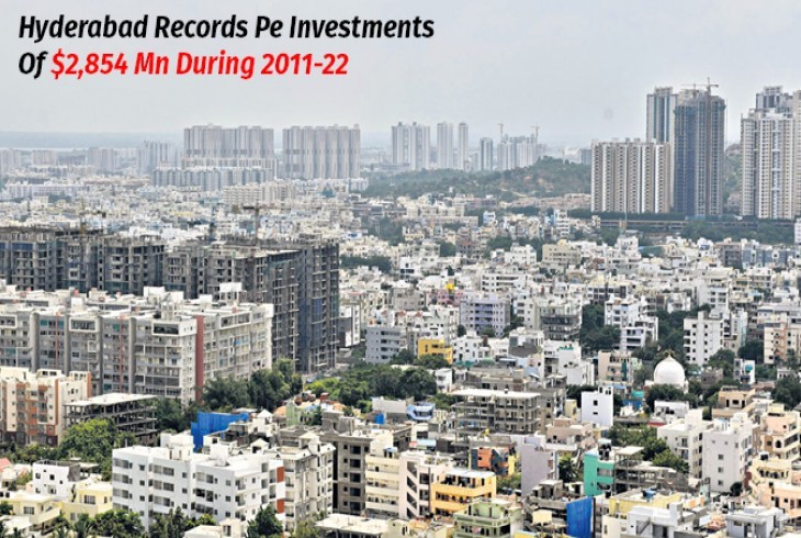 PE investment in Hyderabad records $2,854 million worth