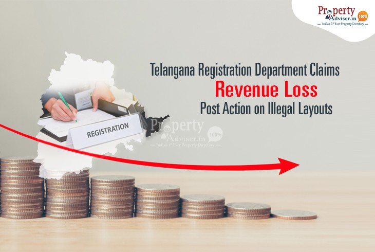 Telangana Registration Department Claims Revenue Loss Post Action on Illegal Layouts