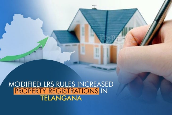 Registration of Properties in Hyderabad Pacing Up by Tweaked LRS