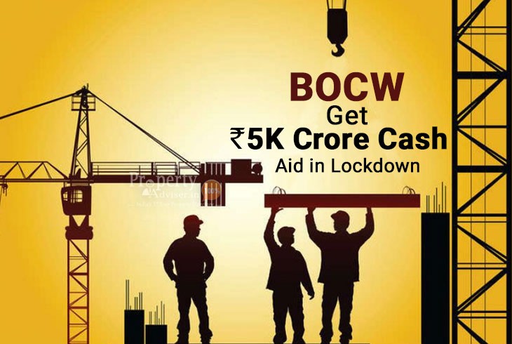 BOCW Get Rs 5K Crore Cash Aid in Lockdown