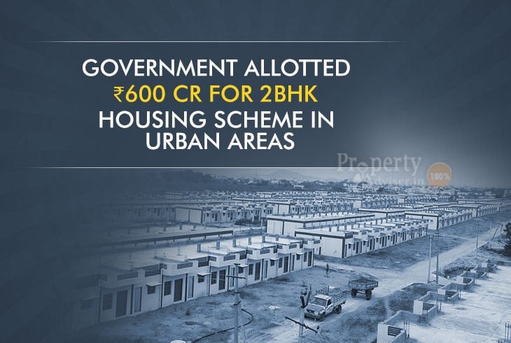 Rs 600 Crore Financial Aid Granted for 2BHK houses in Urban Areas