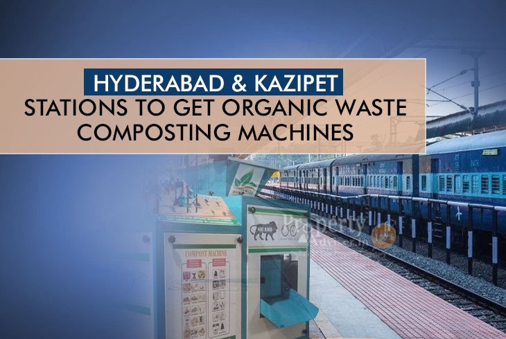 SCR to Install Organic Waste Composting Plant at Hyderabad & Kazipet Stations