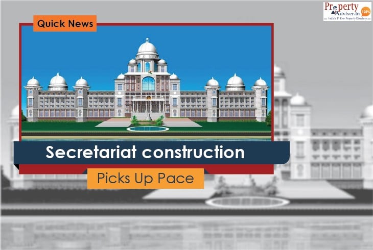 Secretariat Construction Picks Up Pace
