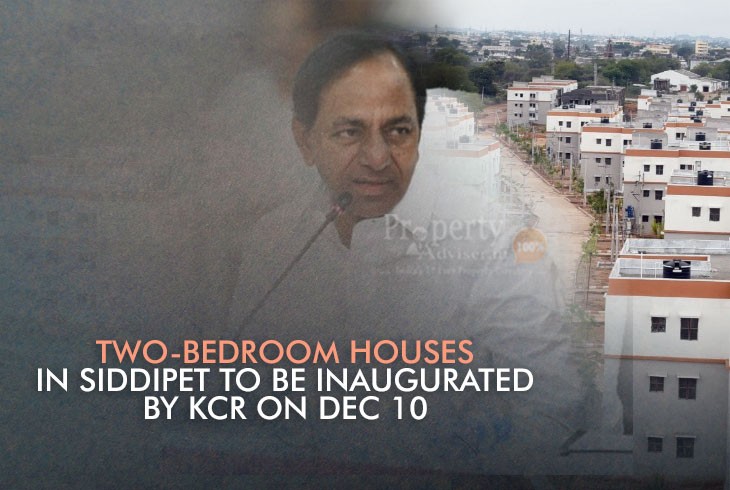 State Government to Assign 2BHK Houses in Siddipet on Dec 10 2020