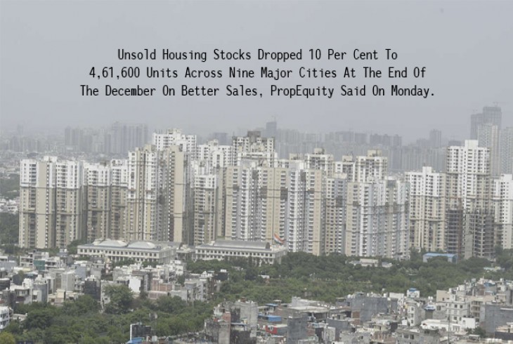 Housing stocks falls unsold in Q3