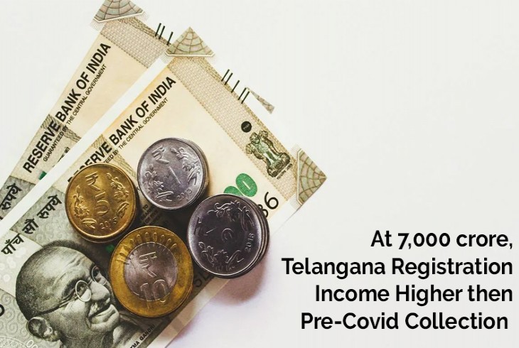 Telangana Registrations Income Exceeds The Precovid Era 