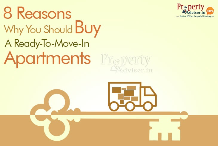 Top 8 Reasons to a Ready -To-Move Apartments