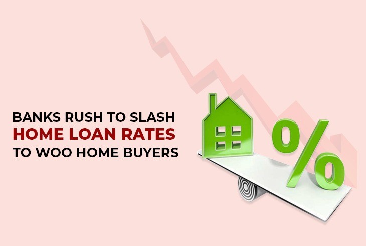 Top banks, lowered interest rates on new home loans