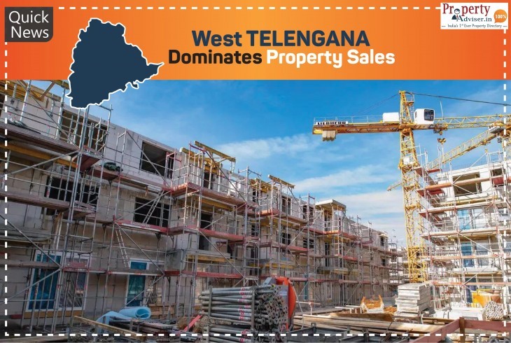 West Hyderabad Dominates Property Sales 