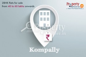 2BHK Apartments for Sale in Kompally below 60 lakhs