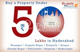 Buy a property in Hyderabad under Rs. 50 lakhs with Good Amenit