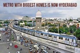 Metro With Biggest Homes Is Now Hyderabad! 