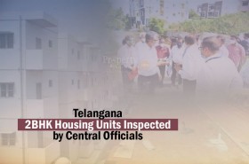 Central Officials Conducts Inspections of State Government 2BHK Houses